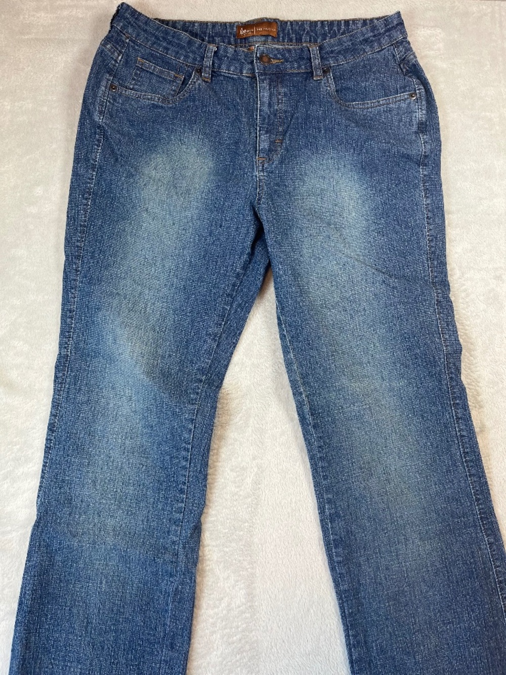 Lee One True Fit Jeans sz 13/14 Medium Denim 5 Pocket Great Condition